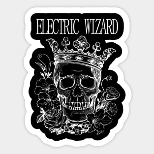 Electric Wizard skull Sticker